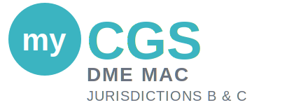 myCGS DME MAC